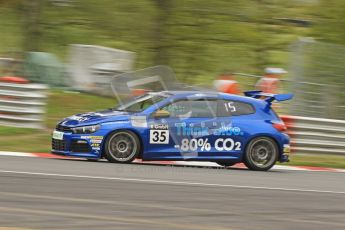 © Octane Photographic Ltd. 2012. DTM – Brands Hatch  - Volkswagen Scirocco R-Cup Qulaifying. Digital Ref :