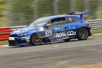 © Octane Photographic Ltd. 2012. DTM – Brands Hatch  - Volkswagen Scirocco R-Cup Qulaifying. Digital Ref :