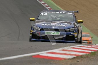 © Octane Photographic Ltd. 2012. DTM – Brands Hatch  - Volkswagen Scirocco R-Cup Qulaifying. Digital Ref :