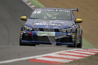 © Octane Photographic Ltd. 2012. DTM – Brands Hatch  - Volkswagen Scirocco R-Cup Qulaifying. Digital Ref :