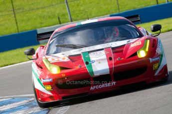 © Octane Photographic Ltd/ Chris Enion. European Le Mans Series. ELMS 6 Hours at Donington Park. Sunday 15th July 2012. Digital Ref: 409ce1d0013