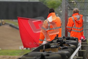 © Octane Photographic Ltd. 2012. European F3 Open - Brands Hatch - Saturday 14th July 2012 - Red Flag brought a halt to the session. Digital Ref : 0404lw7d8222