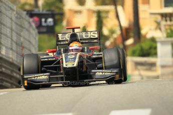 © Octane Photographic Ltd. 2012. F1 Monte Carlo - GP2 Practice 1. Thursday 24th May 2012. James Calado - Lotus GP. Digital Ref : 0353cb1d0640