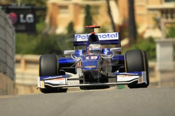 © Octane Photographic Ltd. 2012. F1 Monte Carlo - GP2 Practice 1. Thursday 24th May 2012. Stephane Richelmi - Trident Racing. Digital Ref : 0353cb1d0645
