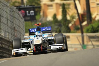 © Octane Photographic Ltd. 2012. F1 Monte Carlo - GP2 Practice 1. Thursday 24th May 2012. Johnny Cecotto Jr. - Barwa Addax Team. Digital Ref : 0353cb1d0677