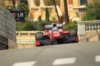 © Octane Photographic Ltd. 2012. F1 Monte Carlo - GP2 Practice 1. Thursday  24th May 2012. Stefano Coletti - Scuderia Coloni. Digital Ref : 0353cb1d0710