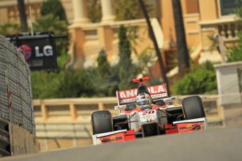 © Octane Photographic Ltd. 2012. F1 Monte Carlo - GP2 Practice 1. Thursday  24th May 2012. Ricardo Teixeira - Rapax. Digital Ref : 0353cb1d0721