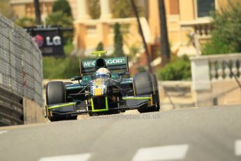 © Octane Photographic Ltd. 2012. F1 Monte Carlo - GP2 Practice 1. Thursday 24th May 2012. Giedo van der Garde - Caterham Racing. Digital Ref : 0353cb1d0781