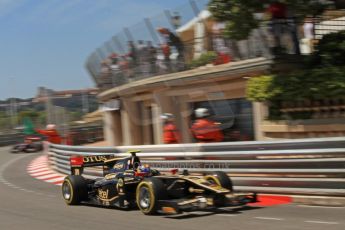 © Octane Photographic Ltd. 2012. F1 Monte Carlo - GP2 Practice 1. Thursday  24th May 2012. Esteban Gutierrez - Lotus GP. Digital Ref : 0353cb7d7627