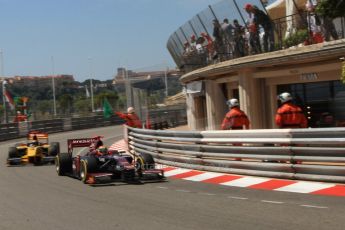 © Octane Photographic Ltd. 2012. F1 Monte Carlo - GP2 Practice 1. Thursday  24th May 2012. Fabrizio Crestani - Venezula GP Lazarus. Digital Ref : 0353cb7d7629