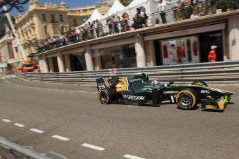 © Octane Photographic Ltd. 2012. F1 Monte Carlo - GP2 Practice 1. Thursday 24th May 2012. Giedo van der Garde - Caterham Racing. Digital Ref : 0353cb7d7703