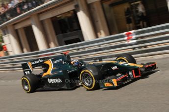 © Octane Photographic Ltd. 2012. F1 Monte Carlo - GP2 Practice 1. Thursday 24th May 2012. Rodolfo Gonzales - Caterham Racing. Digital Ref : 0353cb7d7714