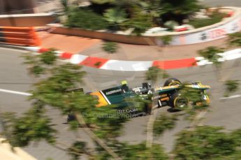 © Octane Photographic Ltd. 2012. F1 Monte Carlo - GP2 Practice 1. Thursday 24th May 2012. Giedo van der Garde - Caterham Racing. Digital Ref : 0353cb7d7768