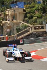 © Octane Photographic Ltd. 2012. F1 Monte Carlo - GP2 Practice 1. Thursday  24th May 2012. Johnny Cecotto Jr. - Barwa Addax Team. Digital Ref : 0353cb7d7879
