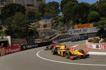 © Octane Photographic Ltd. 2012. F1 Monte Carlo - GP2 Practice 1. Thursday 24th May 2012. Davide Valsecchi - DAMS. Digital Ref : 0353cb7d7954