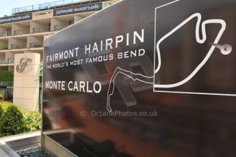 © Octane Photographic Ltd. 2012. F1 Monte Carlo - GP2 Practice 1. Thursday 24th May 2012. Fairmont (ex-Lowes) Hairpin. Digital Ref : 0353cb7d7984