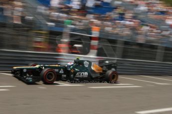 © Octane Photographic Ltd. 2012. F1 Monte Carlo - Qualifying - Session 1. Saturday 26th May 2012. Vitaly Petrov - Caterham. Digital Ref : 0355cb7d8793
