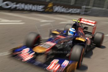 © Octane Photographic Ltd. 2012. F1 Monte Carlo - Qualifying - Session 2. Saturday 26th May 2012. Jean-Eric Vergne - Toro Rosso. Digital Ref : 0355cb7d8892
