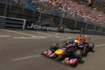 © Octane Photographic Ltd. 2012. F1 Monte Carlo - Qualifying - Session 2. Saturday 26th May 2012. Sebastian Vettel - Red Bull. Digital Ref : 0355cb7d8904