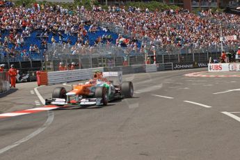 © Octane Photographic Ltd. 2012. F1 Monte Carlo - Qualifying - Session 2. Saturday 26th May 2012. Nico Hulkenberg - Force India. Digital Ref : 0355cb7d8920