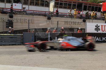 © Octane Photographic Ltd. 2012. F1 Monte Carlo - Qualifying - Session 2. Saturday 26th May 2012. Lewis Hamilton - McLaren. Digital Ref : 0355cb7d8947