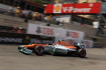 © Octane Photographic Ltd. 2012. F1 Monte Carlo - Qualifying - Session 2. Saturday 26th May 2012. Nico Hulkenberg - Force India. Digital Ref : 0355cb7d8958