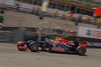 © Octane Photographic Ltd. 2012. F1 Monte Carlo - Qualifying - Session 2. Saturday 26th May 2012. Mark Webber - Red Bull. Digital Ref : 0355cb7d8966