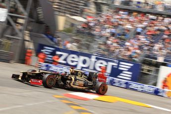 © Octane Photographic Ltd. 2012. F1 Monte Carlo - Qualifying - Session 2. Saturday 26th May 2012. Kimi Raikkonen - Lotus. Digital Ref : 0355cb7d8967