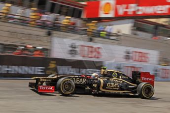 © Octane Photographic Ltd. 2012. F1 Monte Carlo - Qualifying - Sesson 2. Saturday 26th May 2012. Romain Grosjean - Lotus. Digital Ref : 0355cb7d8970i