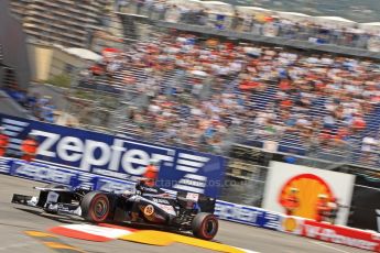 © Octane Photographic Ltd. 2012. F1 Monte Carlo - Qualifying - Session 2. Saturday 26th May 2012. Pastor Maldonado - Williams. Digital Ref : 0355cb7d8981