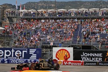 © Octane Photographic Ltd. 2012. F1 Monte Carlo - Qualifying - Session 2. Saturday 26th May 2012. Kimi Raikkonen - Lotus. Digital Ref : 0355cb7d9015