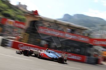 © Octane Photographic Ltd. 2012. F1 Monte Carlo - Qualifying - Session 3. Saturday 26th May 2012. Lewis Hamilton - McLaren. Digital Ref : 0355cb7d9088