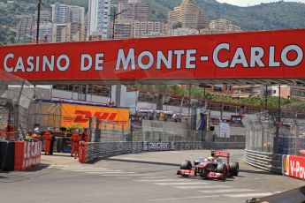 © Octane Photographic Ltd. 2012. F1 Monte Carlo - Qualifying - Session 3. Saturday 26th May 2012. Lewis Hamilton - McLaren. Digital Ref : 0355cb7d9105
