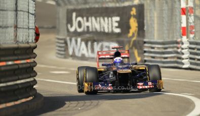 © Octane Photographic Ltd. 2012.  F1 Monte Carlo - Practice 1. Thursday  24th May 2012. Daniel Ricciardo - Toro Rosso. Digital Ref : 0350cb1d0107