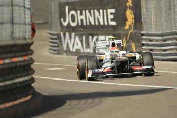 © Octane Photographic Ltd. 2012. F1 Monte Carlo - Practice 1. Thursday 24th May 2012. Sergio Perez - Sauber. Digital Ref : 0350cb1d0416