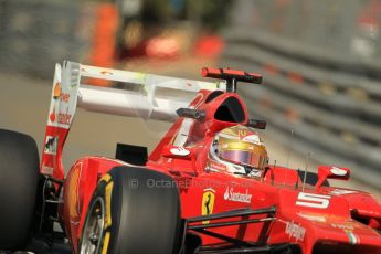 © Octane Photographic Ltd. 2012. F1 Monte Carlo - Practice 1. Thursday  24th May 2012. Fernando Alonso - Ferrari. Digital Ref : 0350cb1d0426