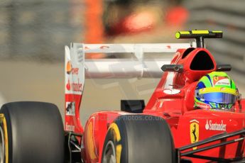 © Octane Photographic Ltd. 2012. F1 Monte Carlo - Practice 1. Thursday  24th May 2012. Felipe Massa - Ferrari. Digital Ref : 0350cb1d0429