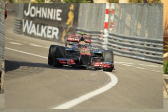 © Octane Photographic Ltd. 2012.  F1 Monte Carlo - Practice 1. Thursday  24th May 2012. Lewis Hamilton - McLaren. Digital Ref : 0350cb1d0453