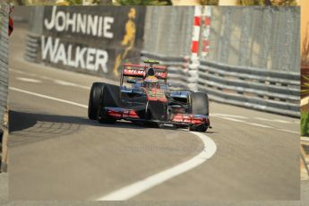 © Octane Photographic Ltd. 2012. F1 Monte Carlo - Practice 1. Thursday 24th May 2012. Lewis Hamilton - McLaren. Digital Ref : 0350cb1d0453