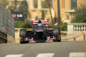 © Octane Photographic Ltd. 2012. F1 Monte Carlo - Practice 1. Thursday 24th May 2012. Daniel Ricciardo - Toro Rosso. Digital Ref : 0350cb1d0549