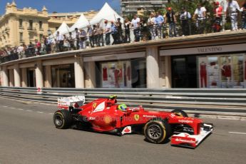 © Octane Photographic Ltd. 2012. F1 Monte Carlo - Practice 1. Thursday 24th May 2012. Felipe Massa - Ferrari. Digital Ref : 0350cb7d7544