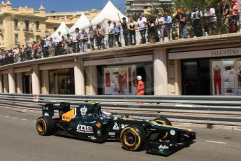 © Octane Photographic Ltd. 2012. F1 Monte Carlo - Practice 1. Thursday  24th May 2012. Vitaly Petrov - Caterham. Digital Ref : 0350cb7d7561