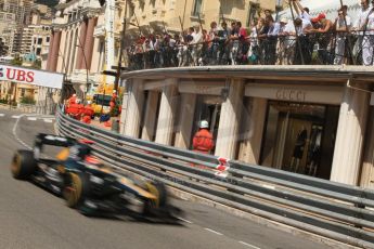 © Octane Photographic Ltd. 2012. F1 Monte Carlo - Practice 1. Thursday  24th May 2012. Heikki Kovalainen - Caterham. Digital Ref : 0350cb7d7584