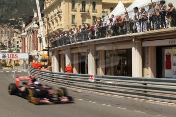 © Octane Photographic Ltd. 2012. F1 Monte Carlo - Practice 1. Thursday  24th May 2012. Daniel Ricciardo - Toro Rosso. Digital Ref : 0350cb7d7586