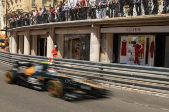 © Octane Photographic Ltd. 2012. F1 Monte Carlo - Practice 1. Thursday  24th May 2012. Vitaly Petrov - Caterham. Digital Ref : 0350cb7d7594