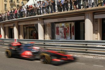 © Octane Photographic Ltd. 2012. F1 Monte Carlo - Practice 1. Thursday  24th May 2012. Jenson Button - McLaren. Digital Ref : 0350cb7d7604
