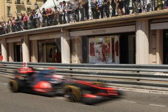 © Octane Photographic Ltd. 2012. F1 Monte Carlo - Practice 1. Thursday 24th May 2012. Jenson Button - McLaren. Digital Ref : 0350cb7d7604