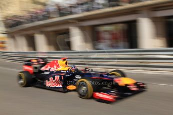 © Octane Photographic Ltd. 2012. F1 Monte Carlo - Practice 1. Thursday  24th May 2012. Sebastian Vettel - Red Bull. Digital Ref : 0350cb7d7610