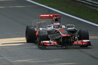 © 2012 Octane Photographic Ltd. Italian GP Monza - Friday 7th September 2012 - F1 Practice 1. McLaren MP4/27 - Jenson Button. Digital Ref : 0504cb7d1967