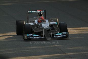 © 2012 Octane Photographic Ltd. Italian GP Monza - Friday 7th September 2012 - F1 Practice 1. Mercedes W03 - Michael Schumacher. Digital Ref : 0504cb7d1977